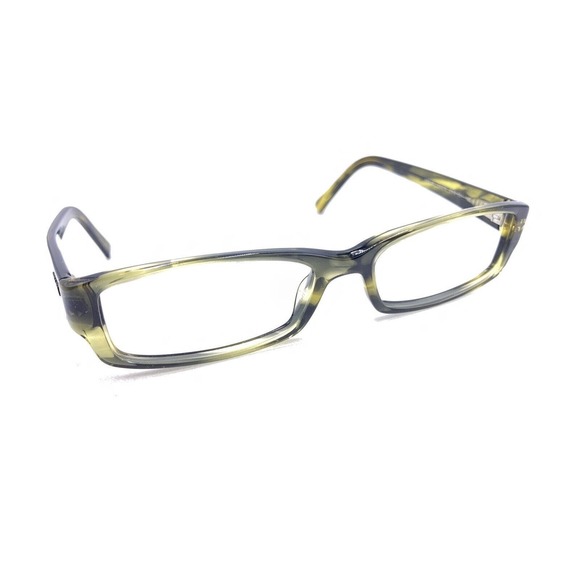 Prada VPR 19L ZWZ-1O1 Translucent Olive Green Eyeglasses Frames 54-16 135 Italy - Picture 1 of 12